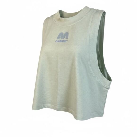 NWT Madhappy x Lululemon Women’s Mint Green “All Yours Crop Tank” Top - Size 2 - Picture 2 of 13